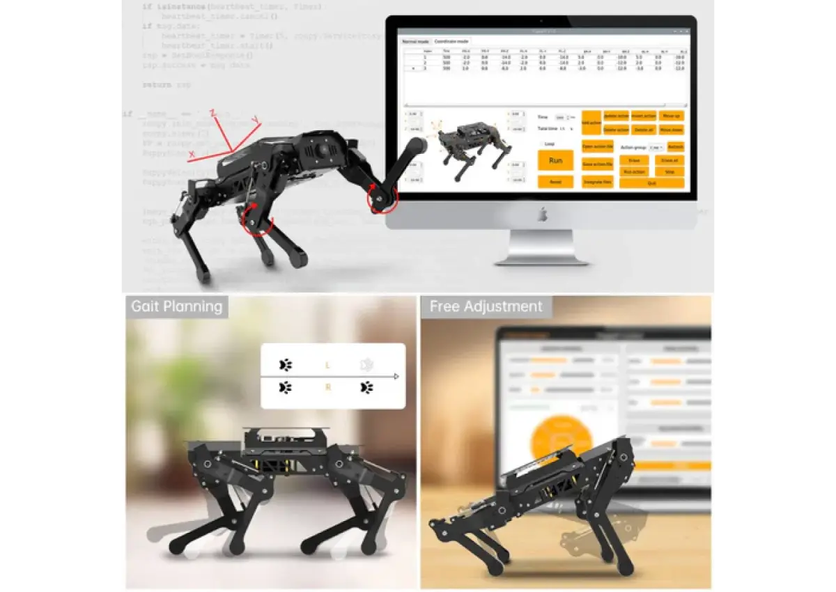 Hiwonder PuppyPi Quadruped Robot - 2/3