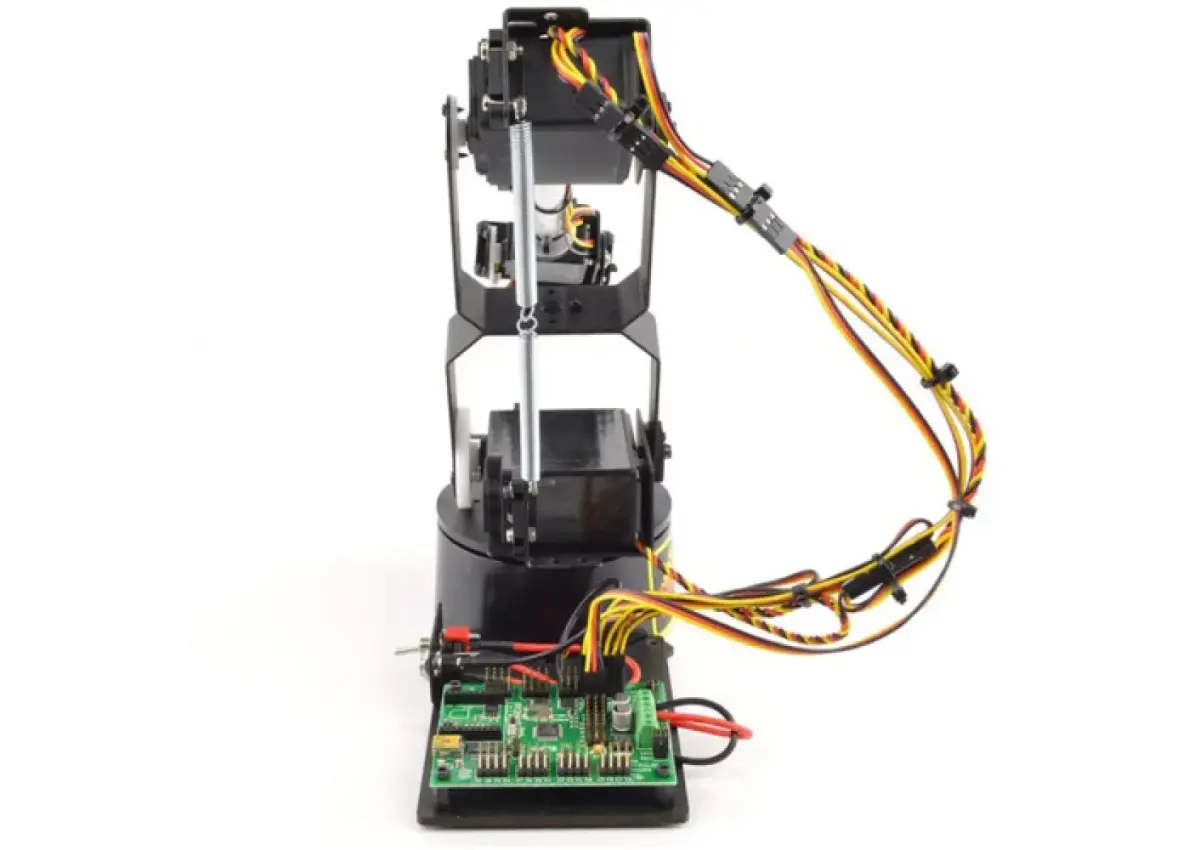 Lynxmotion SES-V1 AL5D PLTW Robotic Arm (5 DoF) Kit - 2/3