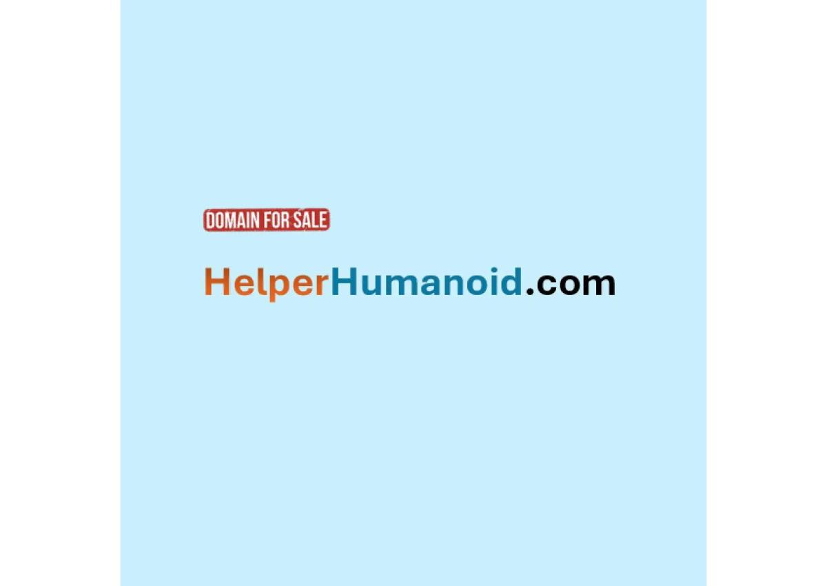 HelperHumanoid.com is available for purchase!
