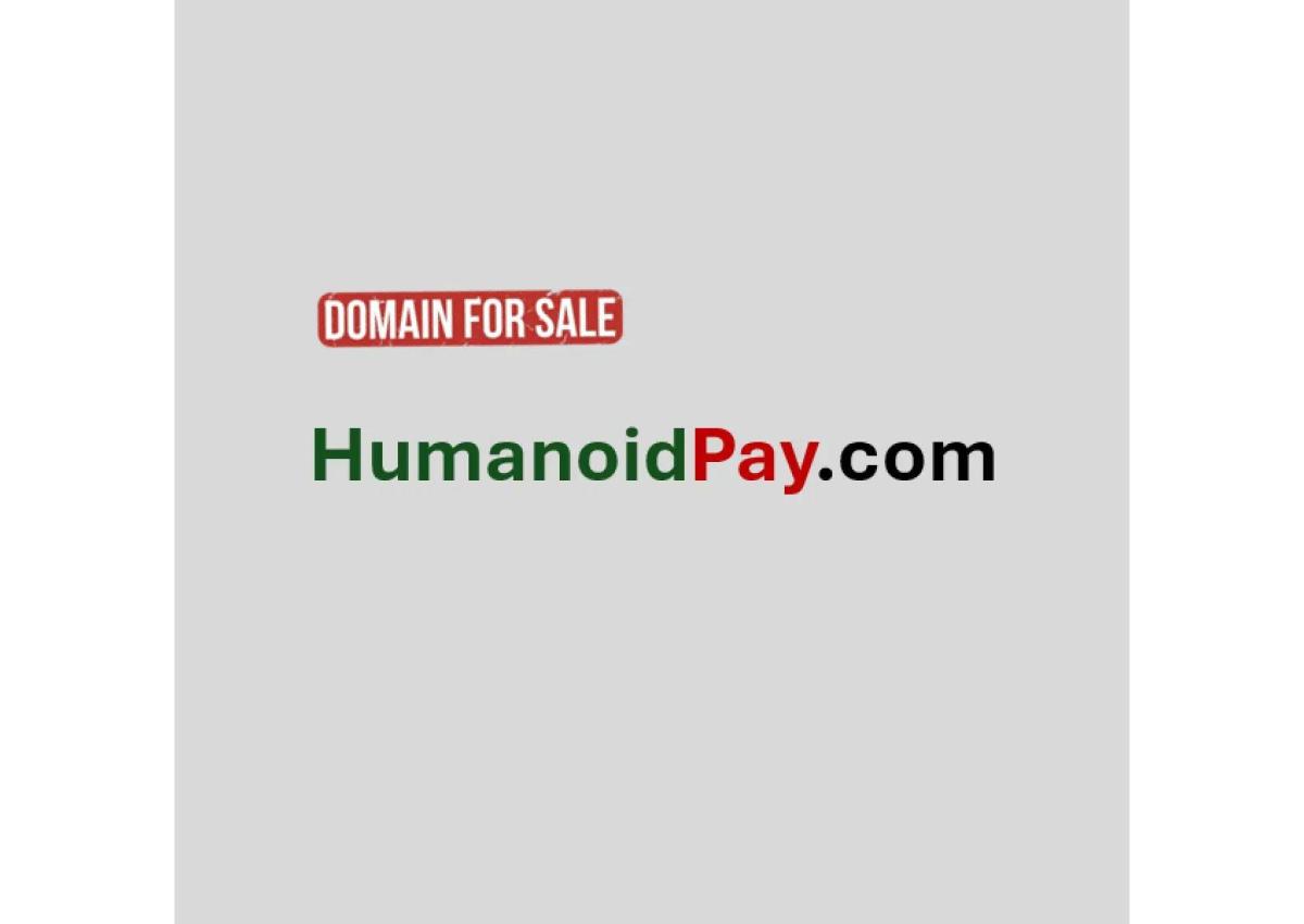 HumanoidPay.com is for sale!