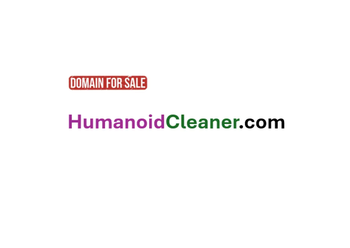HumanoidCleaner.com is available for purchase!