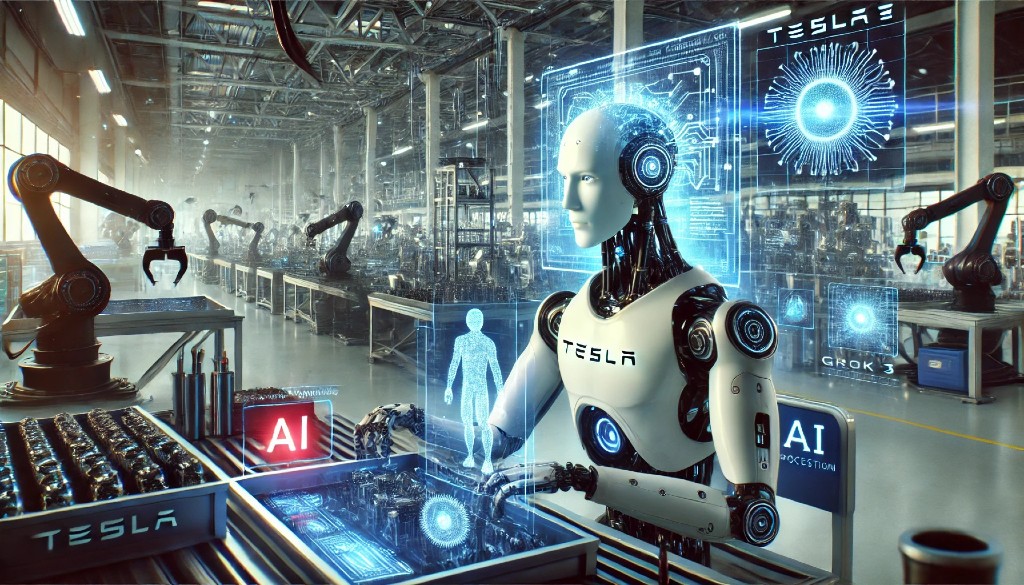 Grok 3 Meets Tesla Bot