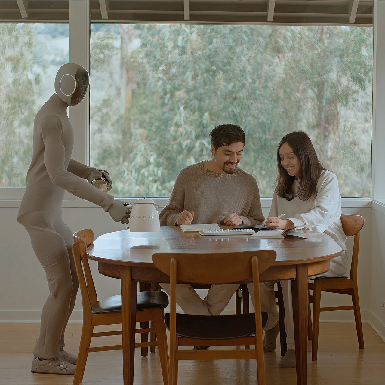 NEO Gamma: Human-Like Robot for Your Home